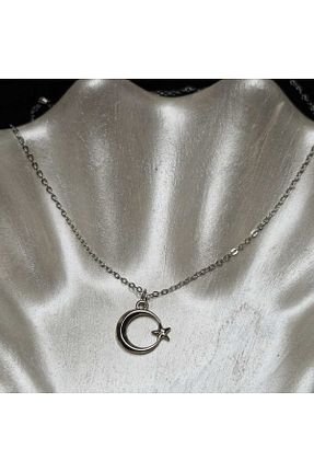 گردنبند جواهر متالیک زنانه فلزی Palk Store - کد 902751318