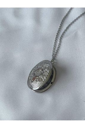 گردنبند استیل ( فولاد ) طوسی زنانه استیل (فولاد) Bro - کد 874958617