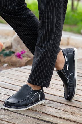 کفش کژوال مشکی مردانه پاشنه کوتاه (1 - 4 سانتی متر) Daxtors - کد 921477839
