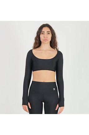 بلوز مشکی زنانه ساده Keep Risen - کد 921485699