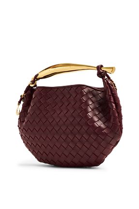 کیف مجلسی زرشکی زنانه Bottega Veneta - کد 921496940