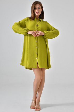 تونیک سبز زنانه بافتنی Saade - کد 743159201