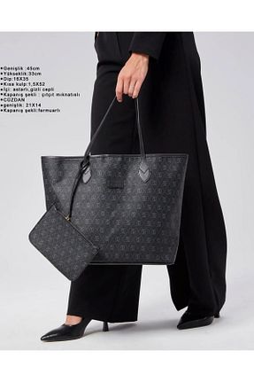 کیف دوشی مشکی زنانه چرم مصنوعی torime - کد 921504355