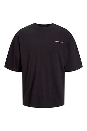 تیشرت مشکی مردانه رگولار Jack & Jones - کد 921505378