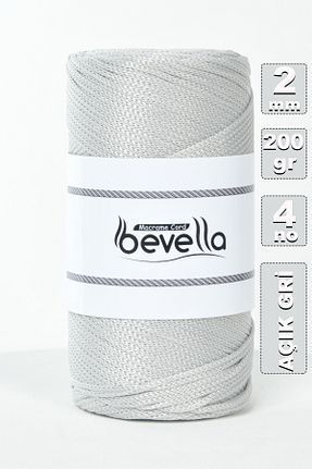 نخ بافندگی طوسی Bevella Macrame Cord - کد 921518497
