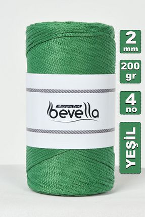 نخ بافندگی سبز Bevella Macrame Cord - کد 921518504