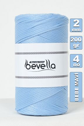 نخ بافندگی آبی Bevella Macrame Cord - کد 921518486
