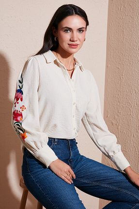پیراهن طوسی زنانه رگولار Lela - کد 828414076