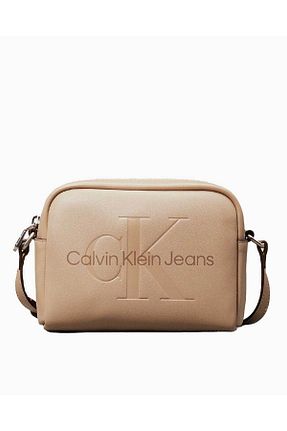کیف دوشی طوسی زنانه Calvin Klein - کد 883490075