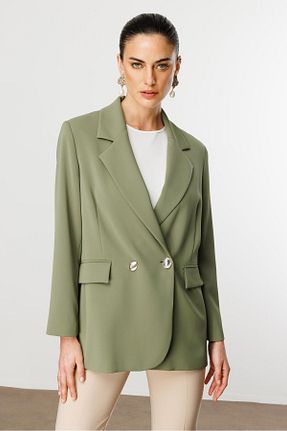 کت خاکی زنانه رگولار Moda İlgi - کد 921520673