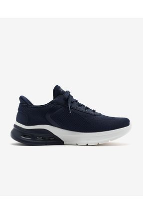 کفش اسنیکر سرمه ای مردانه بند دار Skechers - کد 897412138