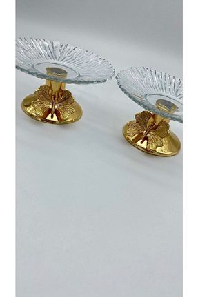 قند دان طلائی شیشه Fiyakalı Ürünler Atölyesi - کد 360152473