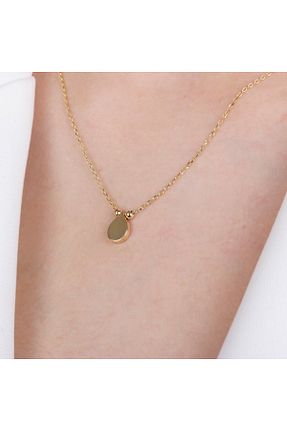 گردنبند طلا زرد زنانه 14 عیار Melike Gold - کد 922282991