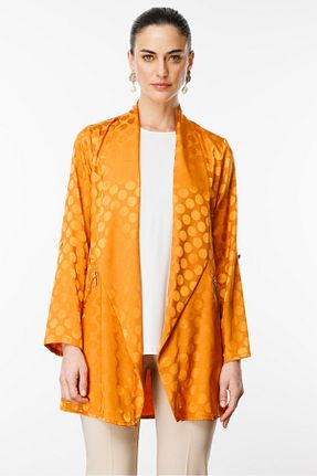 ست بالاتنه و پائین تنه نارنجی زنانه بافتنی Moda İlgi - کد 922285132