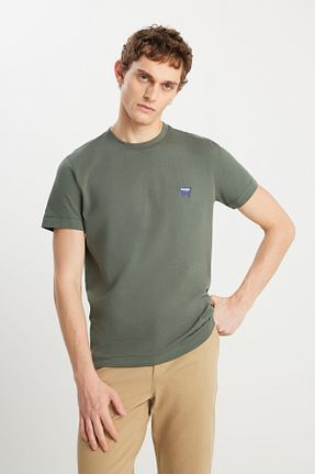 تیشرت سبز مردانه رگولار Wrangler - کد 921530701