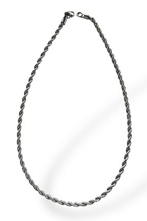 گردنبند استیل ( فولاد ) طوسی زنانه استیل (فولاد) Takıştır - کد 921532244
