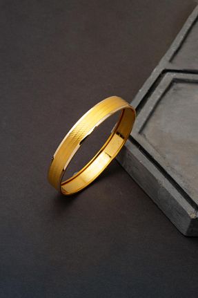 النگو زرد زنانه 14 عیار Bilezikci - کد 922285929