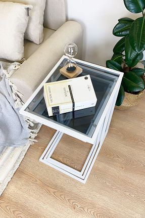 زیگون سفید شیشه DEKOPRATİK - کد 884734069