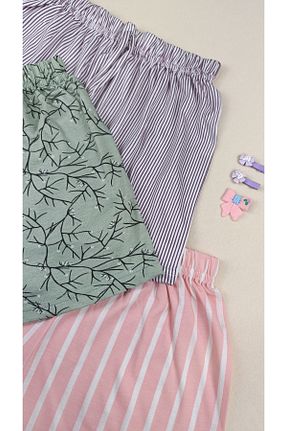 شلوارک و برمودا رنگی زنانه رگولار siyalife - کد 922286108