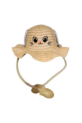 کلاه قهوه ای بچه گانه حصیر Aware Time - کد 921544721