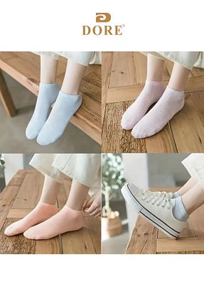 جوراب رنگی زنانه پنبه ای DORE - کد 871084071