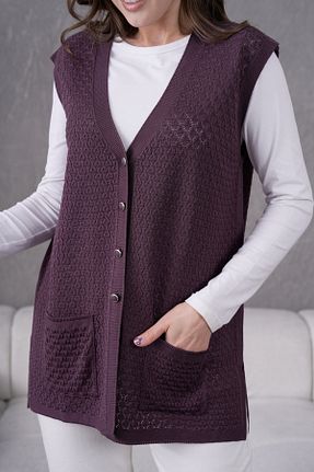 جلیقه رنگی زنانه رگولار Lamierra - کد 921576920