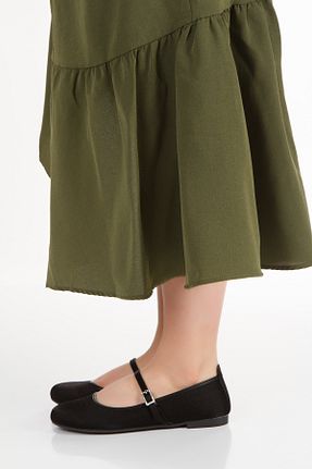 بابت مشکی زنانه چرم مصنوعی mermaid shoes - کد 921559821
