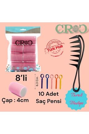 سایر اکسسوری مو صورتی زنانه نایلون Croc - کد 348763598