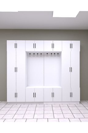قفسه کت سفید Suntalam UMGMOBİLYA - کد 921564396