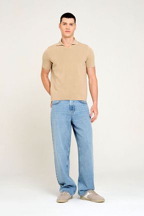 شلوار جین متالیک مردانه پاچه زیپ دار Pantamo Jeans - کد 921577323