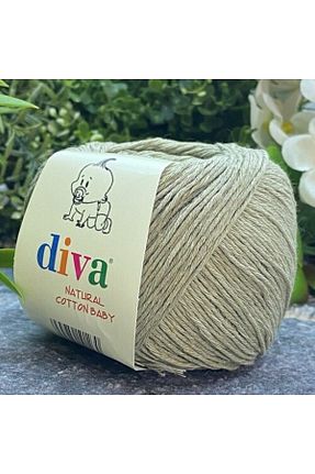 نخ بافندگی قهوه ای Diva İplik - کد 275227086