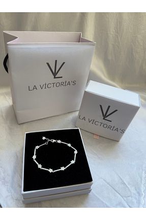 دستبند نقره زنانه 925 عیار la victorias - کد 921588877
