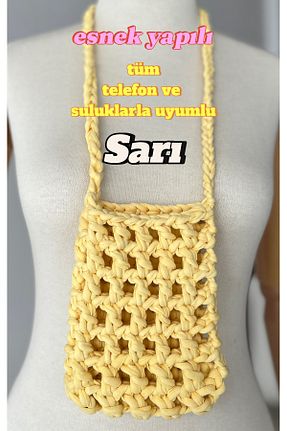 کیف دستی زرد زنانه سایز متوسط byEliffs - کد 921597346