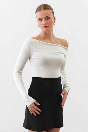 بادی نباتی زنانه یقه نامتقارن urban focus - کد 872409720