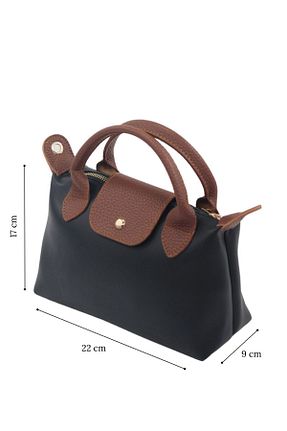 کیف پورتفوی و کلاچ مشکی زنانه چرم مصنوعی ELERZU - کد 921596791