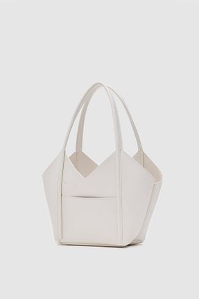 کیف دوشی بژ زنانه چرم مصنوعی Shule Bags - کد 921593933