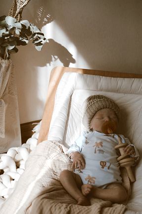 بادی و سرهمی نوزادی سفید بچه گانه %100 پنبه ارگانیک DoDo