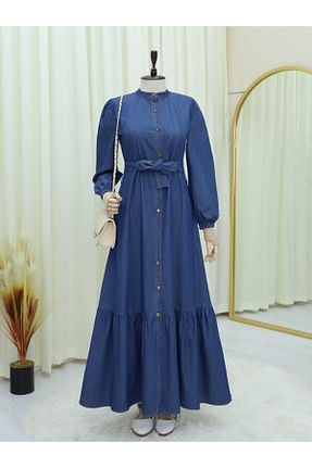 لباس حجاب سرمه ای رگولار Modamorfo - کد 921604099