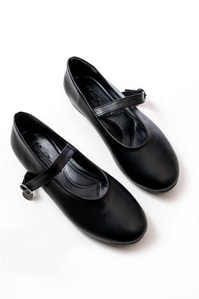 بابت مشکی زنانه چرم مصنوعی Mida Shoes - کد 921605586