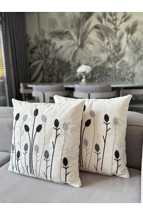 کوسن و روکش کوسن طوسی Skhome - کد 921606588