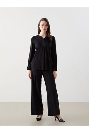 بلوز سبز زنانه ساده LC Waikiki - کد 924080812