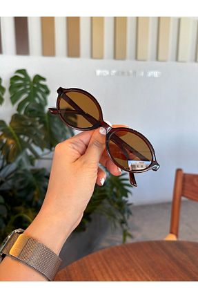 عینک آفتابی قهوه ای زنانه 54 funeyes - کد 921619286