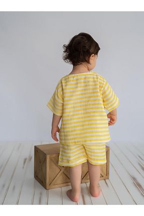 ست نوزادی زرد بچه گانه Kirazkids - کد 727805099
