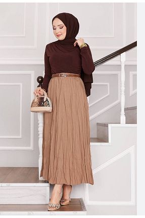 دامن حجاب بژ Relaxed moda civinx - کد 921629131