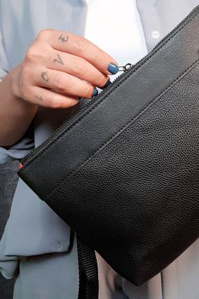 کیف پورتفوی و کلاچ مشکی مردانه چرم مصنوعی NEWISH POLO ACCESSORIES - کد 673887519
