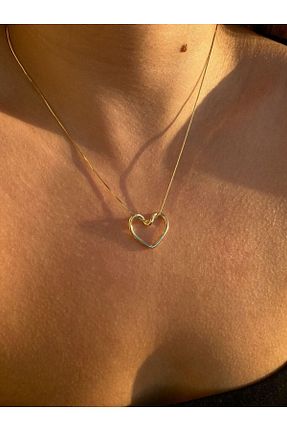 گردنبند استیل ( فولاد ) طلائی زنانه استیل (فولاد) Karen Jewelry - کد 833905197