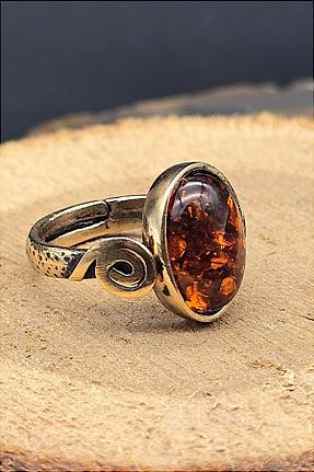 انگشتر جواهر رنگی زنانه NBS Beautiful Naturel Stones - کد 921630805