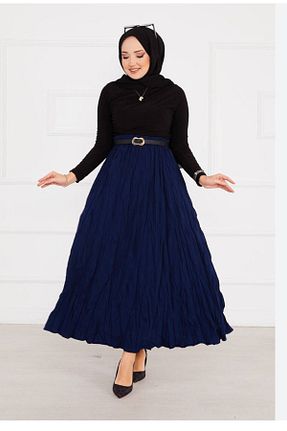 دامن حجاب سرمه ای Relaxed moda civinx - کد 921629151