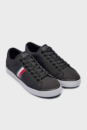 کفش اسنیکر مشکی مردانه بند دار Tommy Hilfiger - کد 901396111