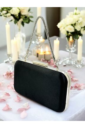 کیف مجلسی مشکی زنانه پارچه ای Biçanta - کد 921645475